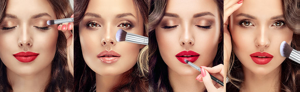 BEAKEY Makeup Brush Set Premium Makeup Brushes Brochas de Maquillaje Profesional