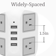 Surge Protection Power Bar Tower