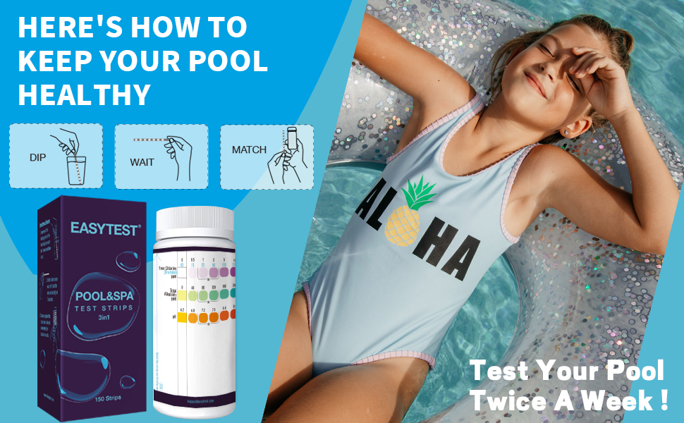 fast easy accurate pool test strips
