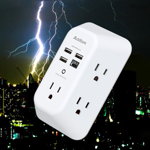 1800 Joules Surge Protection