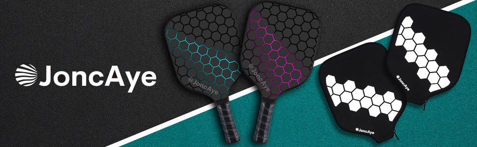 Pickleball Paddle Set with Paddle Covers