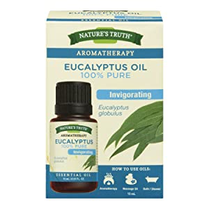 100% pure eucalyptus oil, nature's truth, aromatherapy