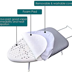 Tabletop Ironing Board