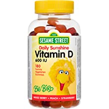Sesame Street by Webber Naturals Vitamin D Gummy