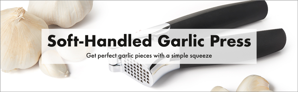 OXO Good Grips Soft-Handled Garlic Press