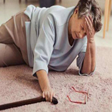 Personal safety alarm for the elderly