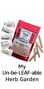 Herb seed variety pack