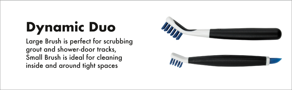 Blue Good Grips Deep Clean Brush Set