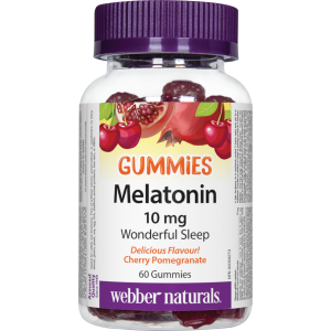 webber naturals melatonin 10 mg gummies sleep support