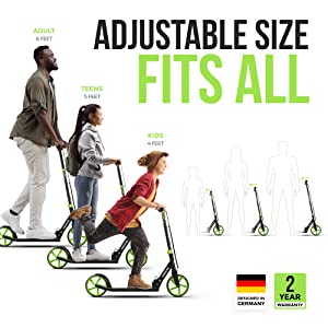 scooter for adults pro scooters adult wheels deck kid teens big wheel kick street led light scooter