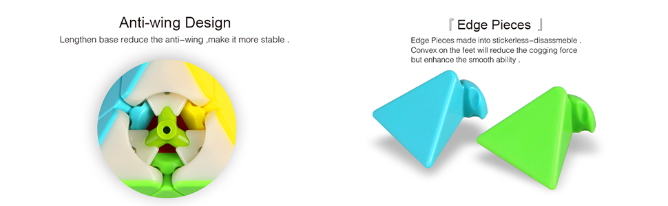 Triangle speed cube