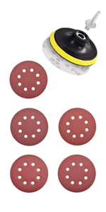 Hook&amp;Loop Sanding Discs(Red)