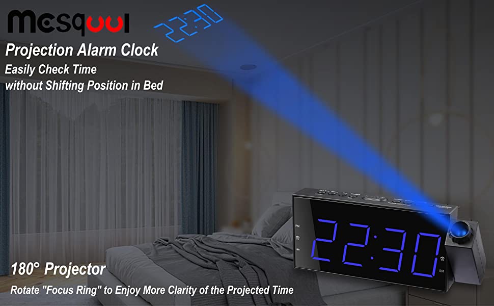 projector clock for ceiling 