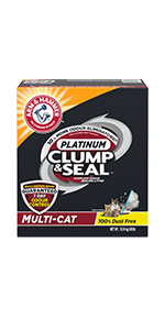 Clump &amp;amp; Seal PLATINUM Clumping Cat Litter