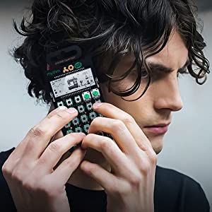 teenage engineering PO-12 Rhythm Pocket Operator Drum Machine, Portable Synthesizer, Sequencer