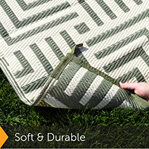 soft, durable, polypropylene, safe, mat, reversible