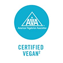 (2) Certified Vegan by AVA American Vegetarian Association
