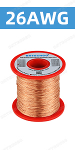 26AWG 26ga 26g 26gauge enameled magnetic varnished copper wire enameled magnet coated wire