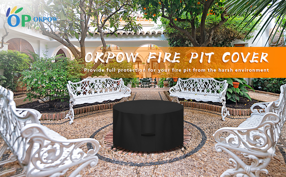 firepit covers round