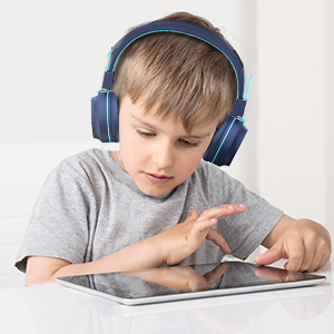 kids headphones with microphone girls volume limiting headphones for kids wireless bluetooth boys