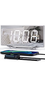 dual alarm clock reloj despertador alarm clock with battery backup dual alarm clock