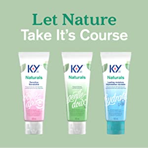 natural lube, best natural lubricants, ky natural jelly, all natural sex lube