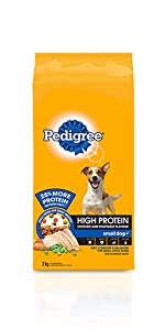 Pedigree Small Dog High Protein, Protein Rich, Chicken Dog Food, Little Dog, Tiny Dog