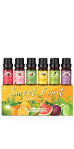 fruit essential oil set