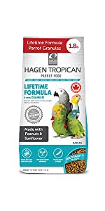 Hagen Tropican: Small Parrot LIfetime formula parrot granules