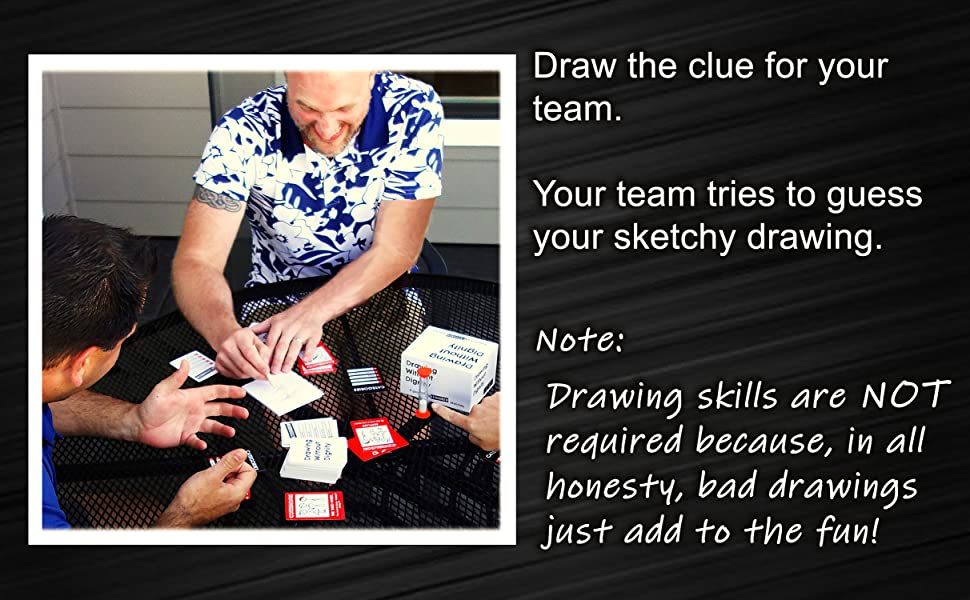 Draw a clue!