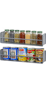 Wall Mounted Spice Racks