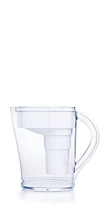 White MINA Alkaline Pitcher