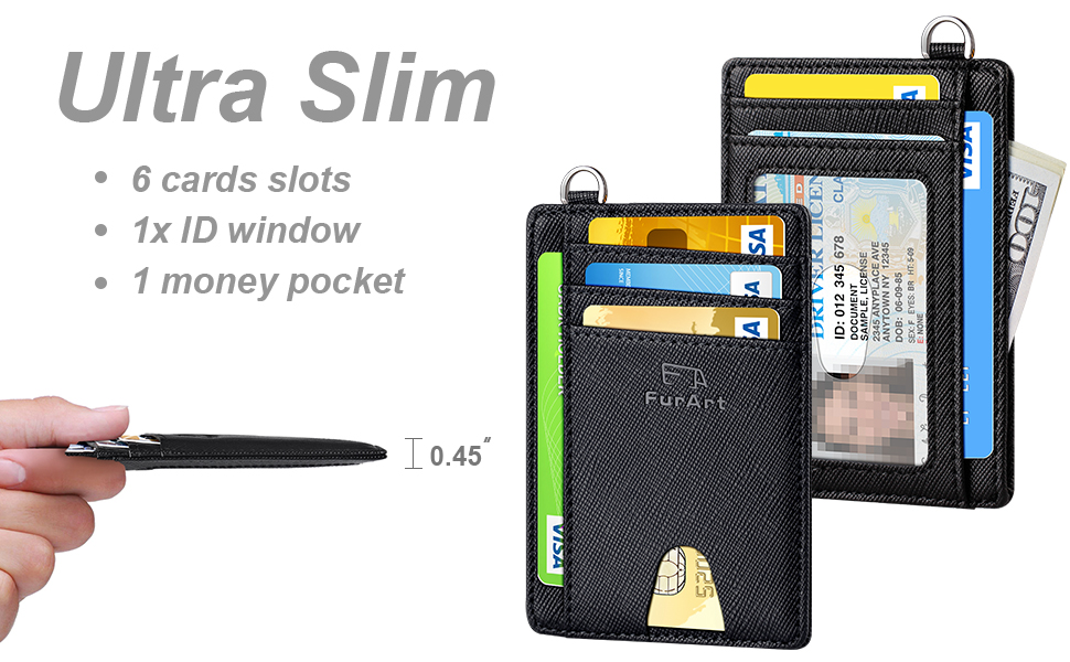 FurArt Slim Minimalist Wallet