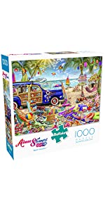 Beach Vacation - 1000 Piece Jigsaw Puzzle