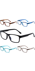 Reading Glasses Blue Light Blocking,Computer Glasses for Women Men