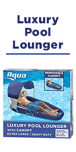 luxury pool lounger