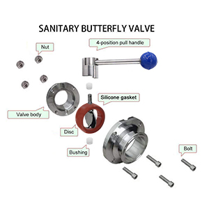 DERNORD Stainless Steel Butterfly Valve