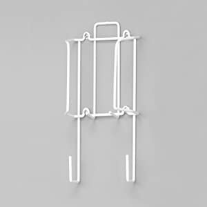 Wire Over The Door Ironing Caddy - Iron and Ironing Board Storage Organizer