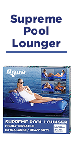 supreme pool lounger