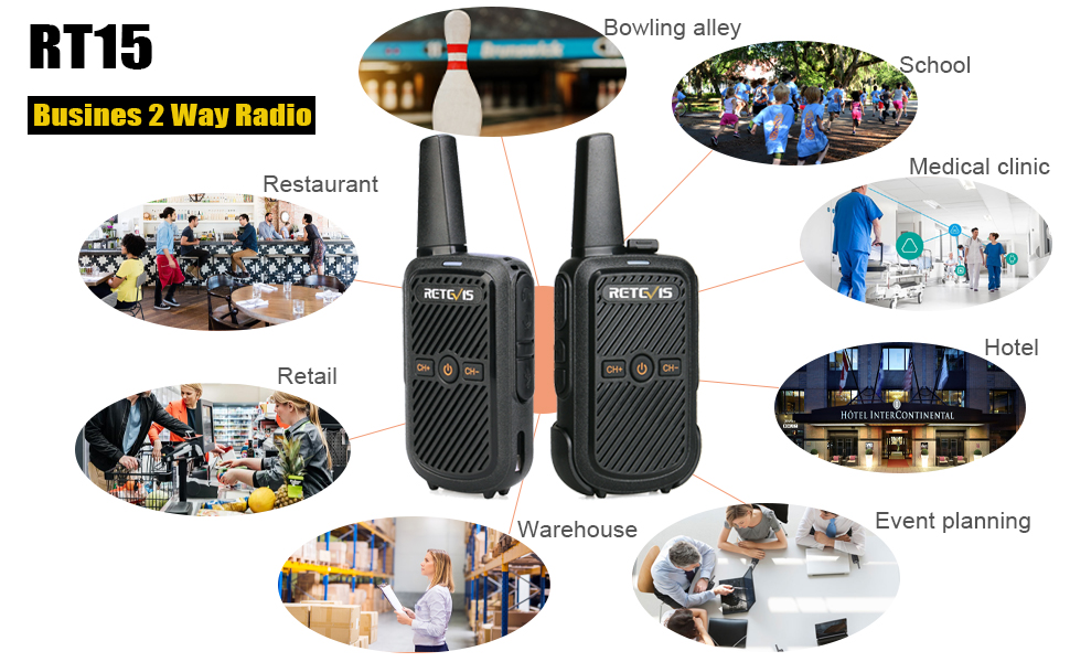 rt15 walkie talkie long range 