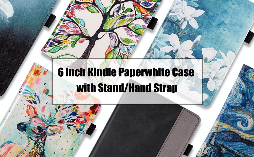 Kindle Paperwhite case with Hand Strap