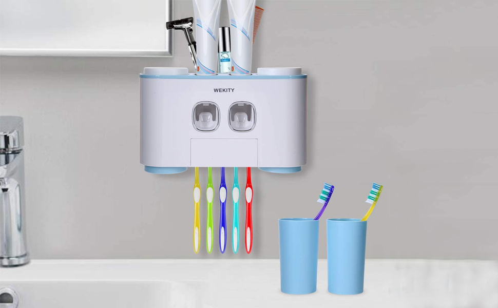 toothbrush holder wall