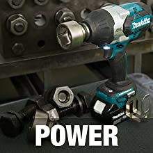 Power Tools, Power Wrench, Fastener, Torque, Makita, Bolts, Nuts