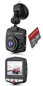 Mini Dash Camera with SD Card Included