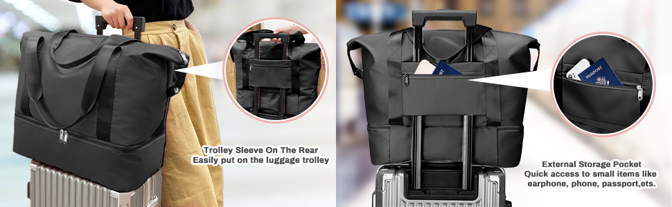 Travel Duffel Bag Foldable