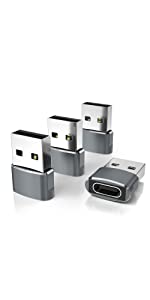 USB C Female to USB Male Adapter