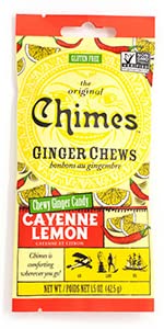 Cayenne Lemon Ginger, Ginger candy, lemon candy, cayenne candy, 1.5 oz bag, lemon, cayenne, ginger 