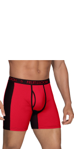 Male model wearing flex boxer briefs