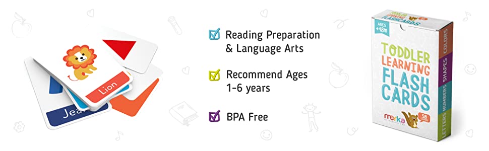 reading preparation & language arts recommended ages 1-6 bpa free