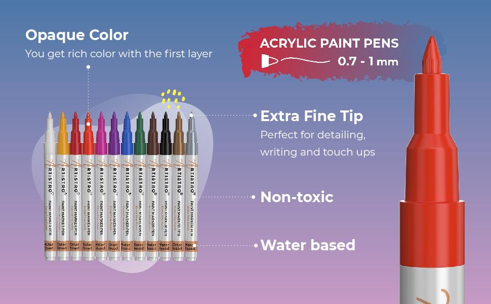 acrylic paint pens